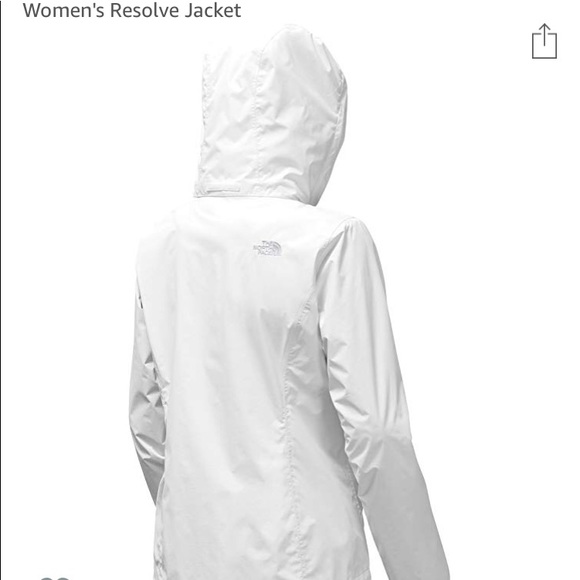 North Face Women’s Resolve rain jacket size small - Picture 8 of 8